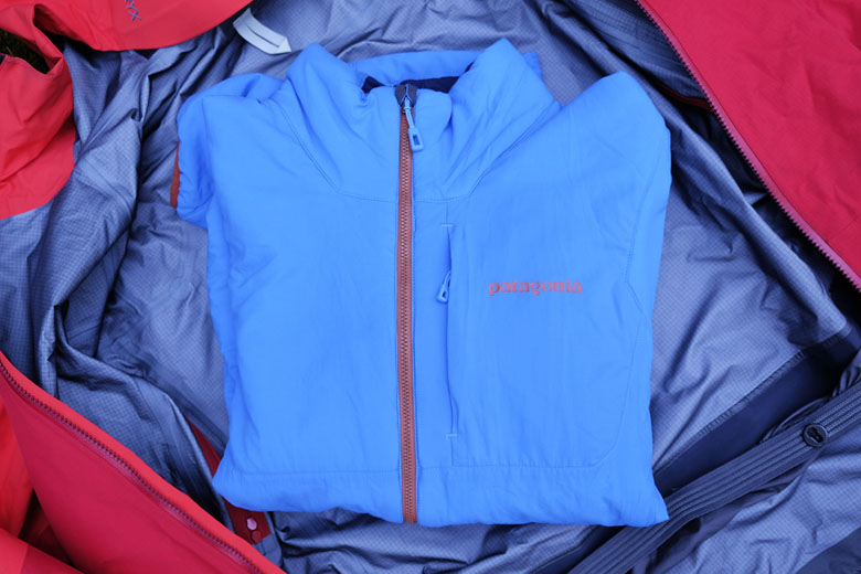 Patagonia Midlayer (inside hardshell jacket)